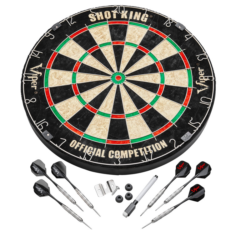 Viper Hudson All-in-One Bristle Dartboard and Cabinet Set with